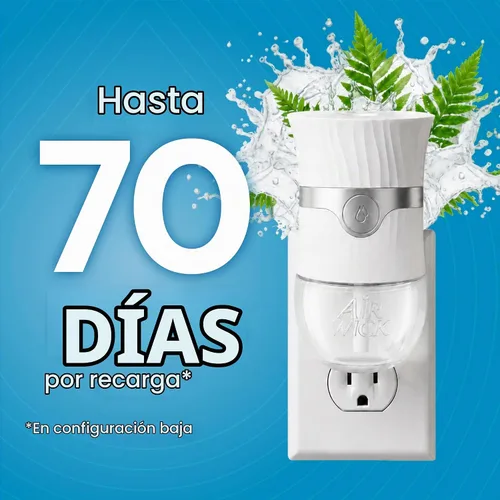 Vista 4 de Air Wick - Recambios para enchufar, agua fresca, infundida con aceites esenciales, 2