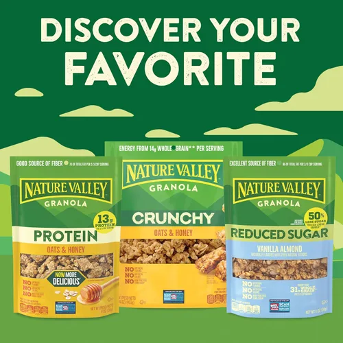 Vista 10 de Granola crujiente Nature Valley