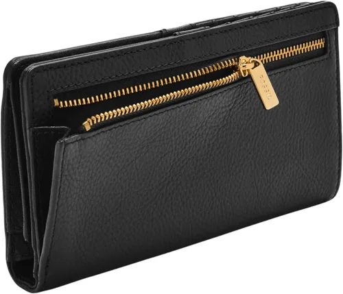 Vista 6 de Fossil Cartera delgada de cuero Liza para mujer