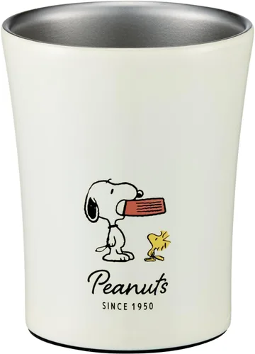 Vista 31 de Skater SIH2ST-A Tumbler with Straw, 8.1 fl oz (230 ml), 3 Pieces, Snoopy 80s Cafe, Made in Japan