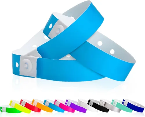 Vista 14 de Paquete variado de 500 pulseras de plástico holográficas para eventos de Paquete variado holográfico de 5