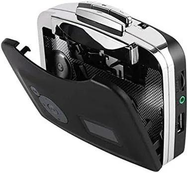 Vista 6 de Convertidor USB de cinta a MP3, compatible con reproductores de MP3 y teléfonos celulares, tamaño pequeño, independiente, no requiere computadora