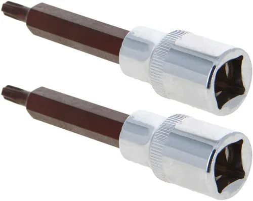 Vista 168 de Utoolmart 1/2" Drive x 0.551 in largo Hex Bit Socket, métrico, S2 y Cr-V acero 1pcs