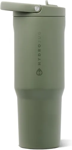 Vista 54 de HydroJug Sport - Botella de agua aislada de acero inoxidable de 20 onzas, All Star