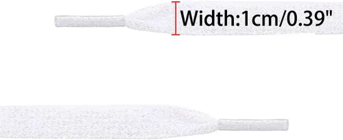 Vista 4 de Allegra K Zapatillas planas brillantes y brillantes con purpurina y cordones para zapatos, Metálico
