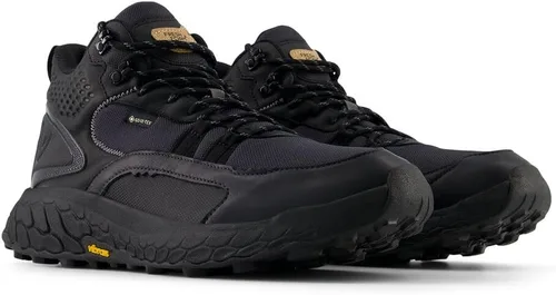 Vista 4 de New Balance Fresh Foam X Hierro V1 Zapatillas de Trail de Corte Medio para Hombre Negro/Castlerock/Phantom