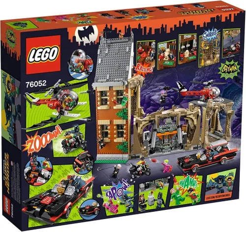 Vista 2 de LEGO Super Heroes, Baticueva de Batman de la serie de televisión clásica 76052