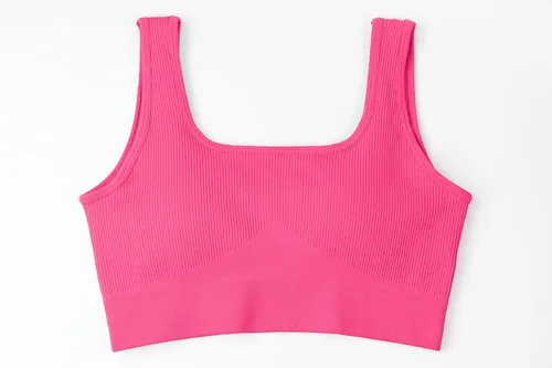 Vista 6 de QINSEN Conjuntos de entrenamiento para mujer, 2 piezas, sin costuras, camiseta acanalada sin mangas, pantalones cortos de cintura alta, atuendo