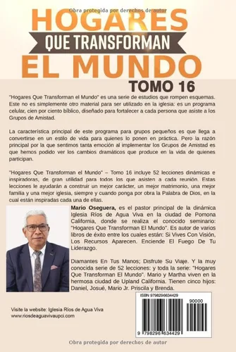 Vista 2 de HOGARES QUE TRANSFORMAN EL MUNDO Edición Especial TOMO 16 (Spanish Edition)