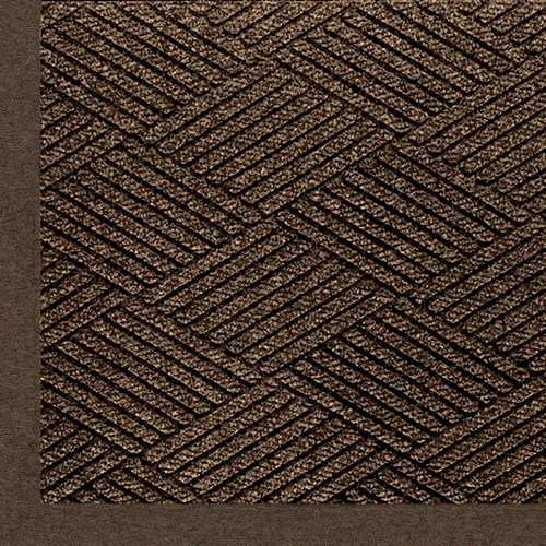 Vista 8 de Felpudo Waterhog Eco Premier Fashion de Andersen para interiores o exteriores; fibra de poliéster PET; respaldo de goma SBR, 3/8" de grosor, Negro