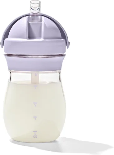 Vista 7 de OXO Tot Transitions - Vaso con pajita de 9 onzas - Blossom