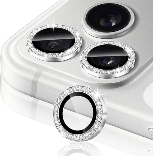 Vista 119 de Compatible con iPhone 13 Pro para iPhone 13 Pro Max, protector de lente de cámara antiarañazos, vidrio templado 9H, protector de cámara de metal a