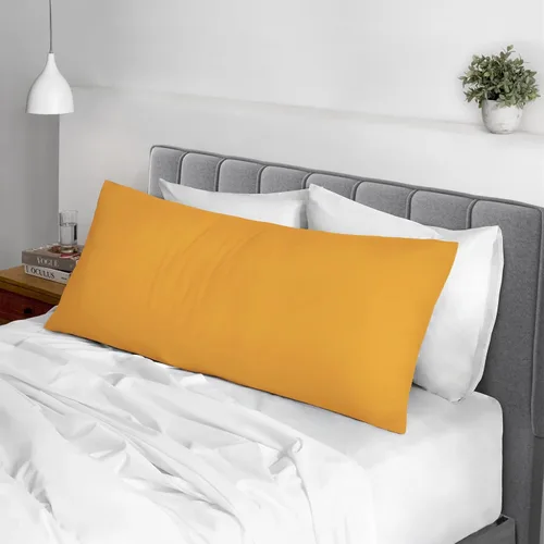 Vista 92 de Juego de 2 fundas de almohada de 100 % algodón puro, tamaño King, color plateado, lujosas fundas de almohada de algodón de fibra larga de 400 hilos