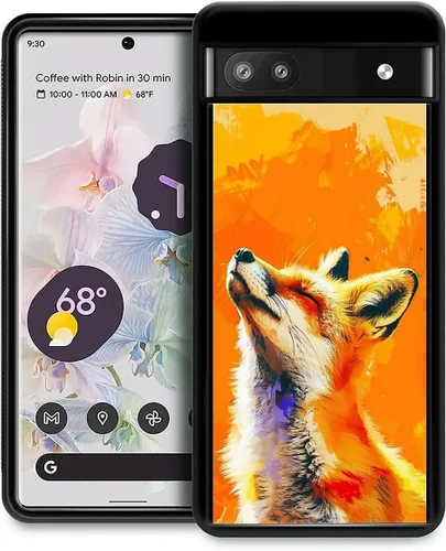 Vista 217 de Compatible con Google Pixel 4A 5G Mobile Case Creative Acrylic Panel trasero Silicona Protección Grip especialmente diseñado para Google Pixel 4A 5G