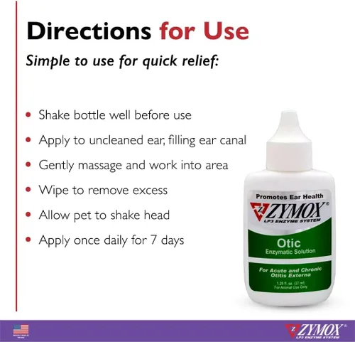 Vista 4 de PET KING BRANDS ZYMOX - Toallitas enzimáticas para oídos y solución ótica sin hidrocortisona para perros y gatos, paquete de producto, para orejas
