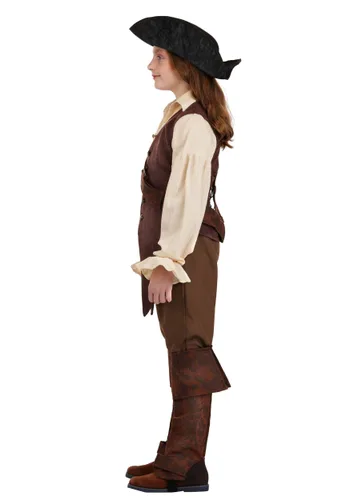 Vista 3 de Disfraz Disney Elizabeth Swann para Niña Multicolor