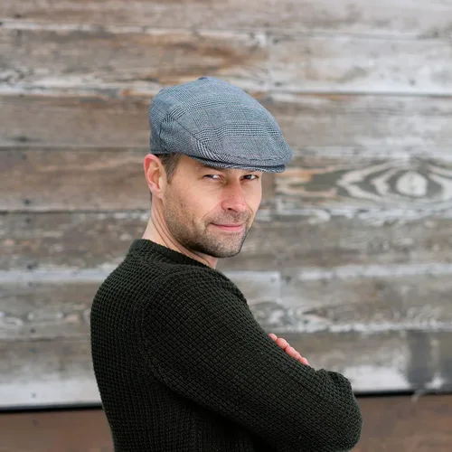 Vista 5 de Bigalli Ivy Cap - Gorros de poliéster o TR Newsboy para hombres o mujeres para todas las estaciones, suaves y duraderos hechos a mano Boinas