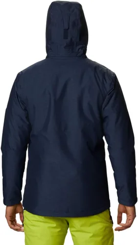 Vista 2 de Columbia Chaqueta Last Tracks para hombre, Collegiate Navy Melange, talla L