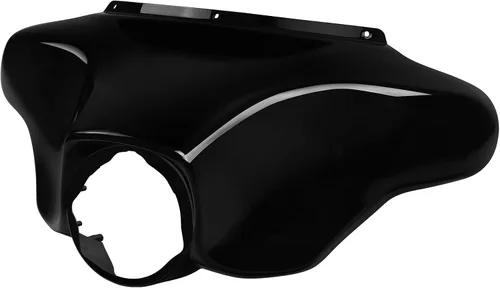 Vista 7 de Green-L Cubierta pintada del velocímetro de carenado interior para Harley Touring Street Electra Glide 1996-2013 (resplandor rojo Ember)