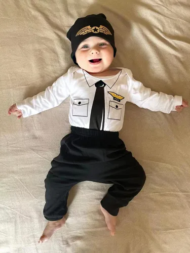 Vista 2 de COSLAND Conjunto de ropa adorable para bebé, 3 piezas, de algodón, para recién nacidos, 12 meses