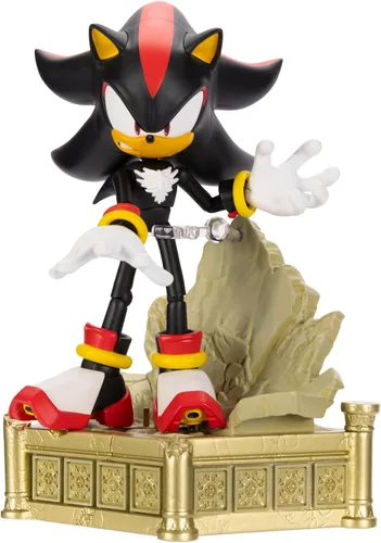 Vista 2 de Sonic The Hedgehog - Figura de acción de Shadow de seis pulgadas escala personalizable edición coleccionista