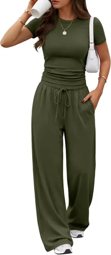 Vista 13 de Trendy Queen Conjunto de descanso de verano de 2 piezas a juego con Amarillo cremoso