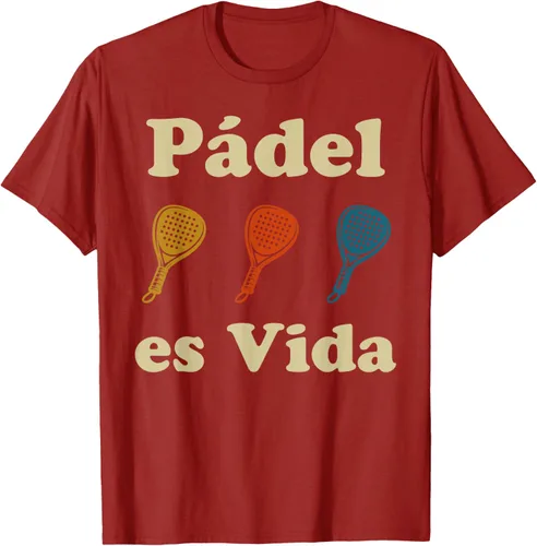 Vista 27 de Padel ES Vida Player Sport Life in Spanish En Espanol Men's T-Shirt
