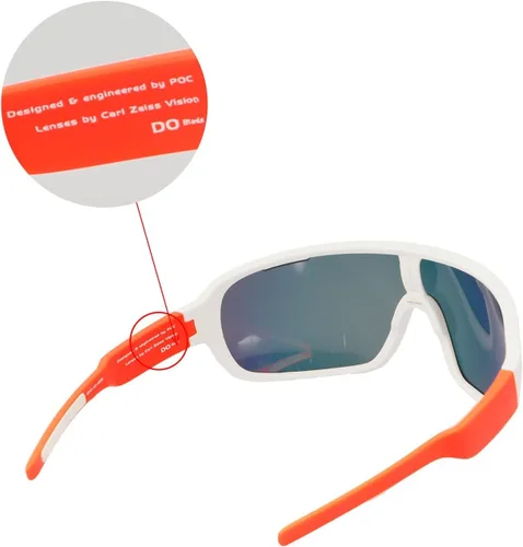 Vista 3 de walleva polarizadas Titanio + Negro Lentes de repuesto para POC BladeGafas de sol