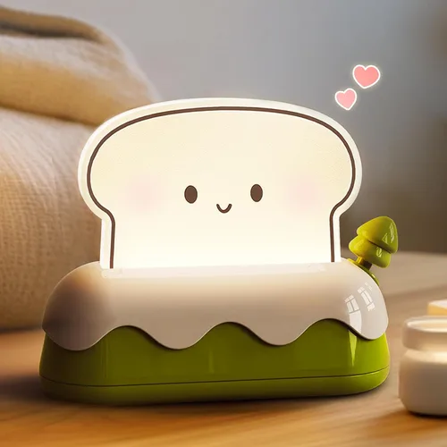 Vista 8 de L LOHAS LED Bonita lámpara de nube para decoración de escritorio, luz nocturna para niños, luz de sueño kawaii, lámpara recargable de 7