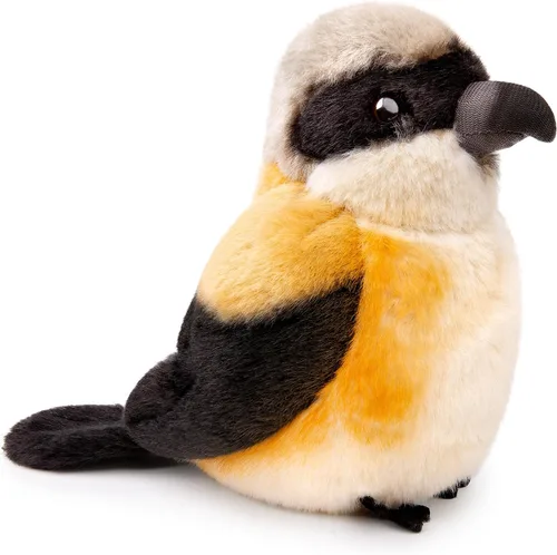 Vista 10 de Tiny Heart Juguete de peluche de pájaro de teta azul de simulación, realista, 5.51 pulgadas, suave y lindo para niños y niñas, regalos