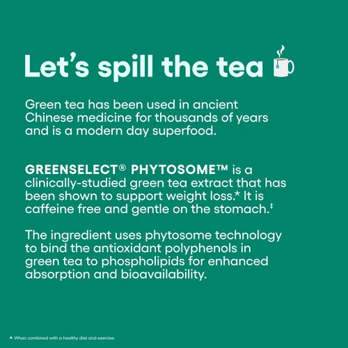 Vista 7 de Physician's CHOICE Probióticos para controlar el peso y la hinchazón, 30 unidades 6 Probiotic Strains, Prebiotics, Cayenne, & Green Tea for Gut