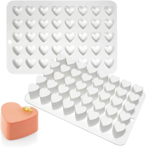 Vista 10 de Molde de silicona cilíndrica para jabón, moldes redondos de silicona para hacer jabón hecho a mano, barras de loción, chocolate, molde para pasteles