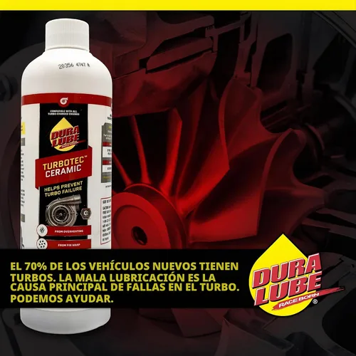 Vista 3 de Dura Lube TurboTec Ceramic Turbo Protection 12 onzas, individual
