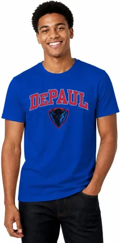 Vista 42 de Campus Colors NCAA - Camiseta de algodón para adulto, unisex, para el día del juego Azul marino