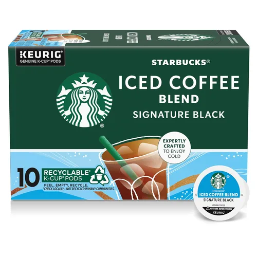 Vista 21 de Starbucks Cápsulas de café K-Cup, café de tostado medio con 2X cafeína mezcla de la casa para cafeteras Keurig, 100% arábica, 6 cajas