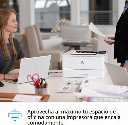 Vista 6 de HP - Laserjet Pro M404dn - Impresora láser monocromática con Ethernet integrado e impresión de doble cara, Negro talla única