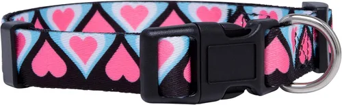 Vista 18 de Native Pup Collar de Perro con Bandera Americana - Rojo, Blanco y Azul - Collares Patrióticos para el 4 de Julio, EE.UU. - Ajustable para Perros