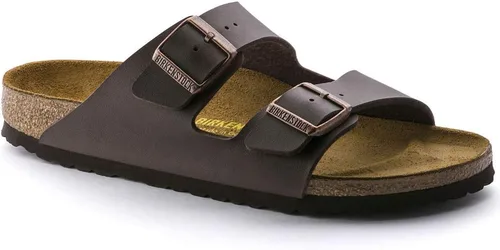 Vista 71 de Birkenstock Sandalias unisex Arizona con plantilla suave para adultos Lima activa