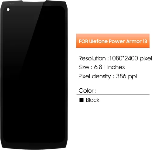 Vista 2 de para Ulefone Power Armor 13 6.81 "Pantalla LCD táctil Asamblea digital con herramientas
