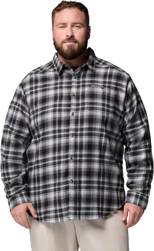 Vista 13 de Columbia Men's Cornell Woods Flannel Long Sleeve Shirt Negro