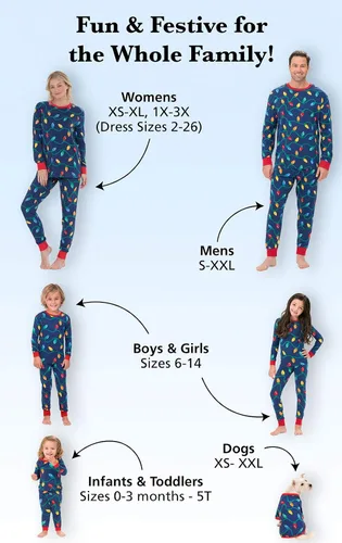 Vista 5 de PajamaGram Matching Christmas PJs For Family