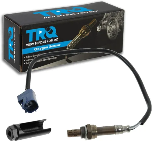 Vista 203 de TRQ Sensor de Oxígeno O2 de 4 Hilos de Banda Estrecha Compatible con VW Atlas 2.0L 2018-21, VW GTI 2.0L 2016-18, Audi A3 Quattro 2.0L 2015-18, VW