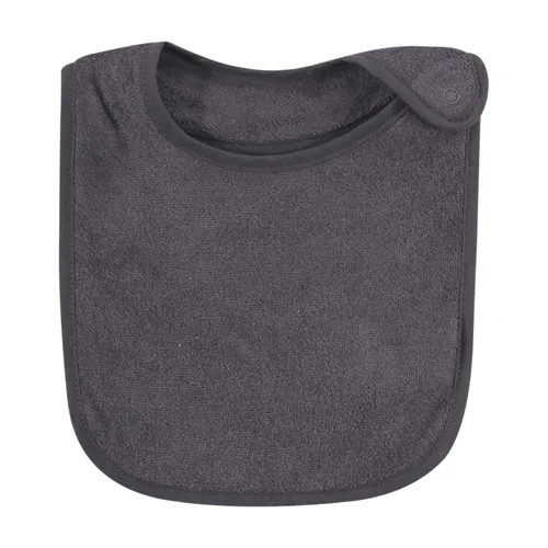 Vista 6 de Hudson Baby Rayón unisex para bebé de bambú de rizo baberos, color negro y blanco, talla única Negro Blanco