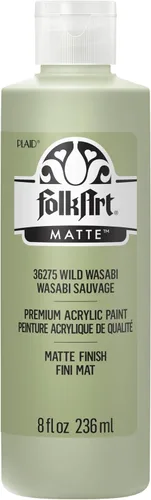 Vista 16 de FolkArt Pintura acrílica para manualidades, acabado mate, gris francés clásico, 8 onzas líquidas