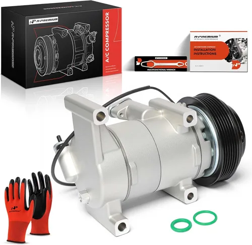 Vista 10 de A-Premium Compresor de aire acondicionado CA con embrague compatible con Mazda 2 1.5L 2011-2012, se adapta al modelo construido solo para 07/15/2012