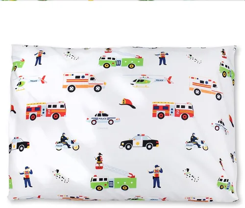 Vista 7 de Wildkin Cama matrimonial en una bolsa – Juego de ropa de cama de microfibra de 7 piezas con edredón, funda de almohada y sábanas – Heroes