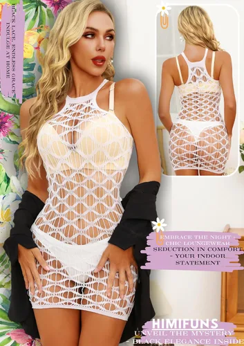 Vista 3 de Traje de baño para mujer, salida de baño de ganchillo, vestido de playa, vestido de playa para bikini