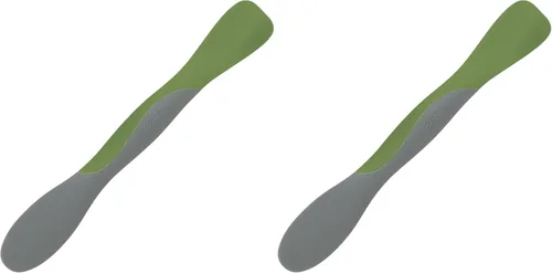 Vista 16 de Tovolo Scoop and Spread Herramienta Esparcidora de Sándwich de Silicona Grande de Doble Extremo con Mango de Nailon, Herramienta de Silicona