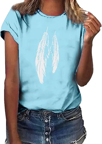 Vista 59 de Camiseta con estampado de animales para mujer, camiseta de libélula divertida, linda camiseta de manga corta, blusa de primavera 2023, camisas