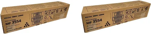 Vista 2 de Ricoh BND00923 842124 Cartucho de tóner negro paquete de 2 para MP 2554, 3054, 3554